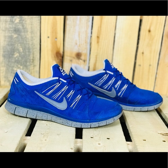 Nike Other - Rare Nike men’s NWS FREE Shoes Blue Sneakers Sz 13